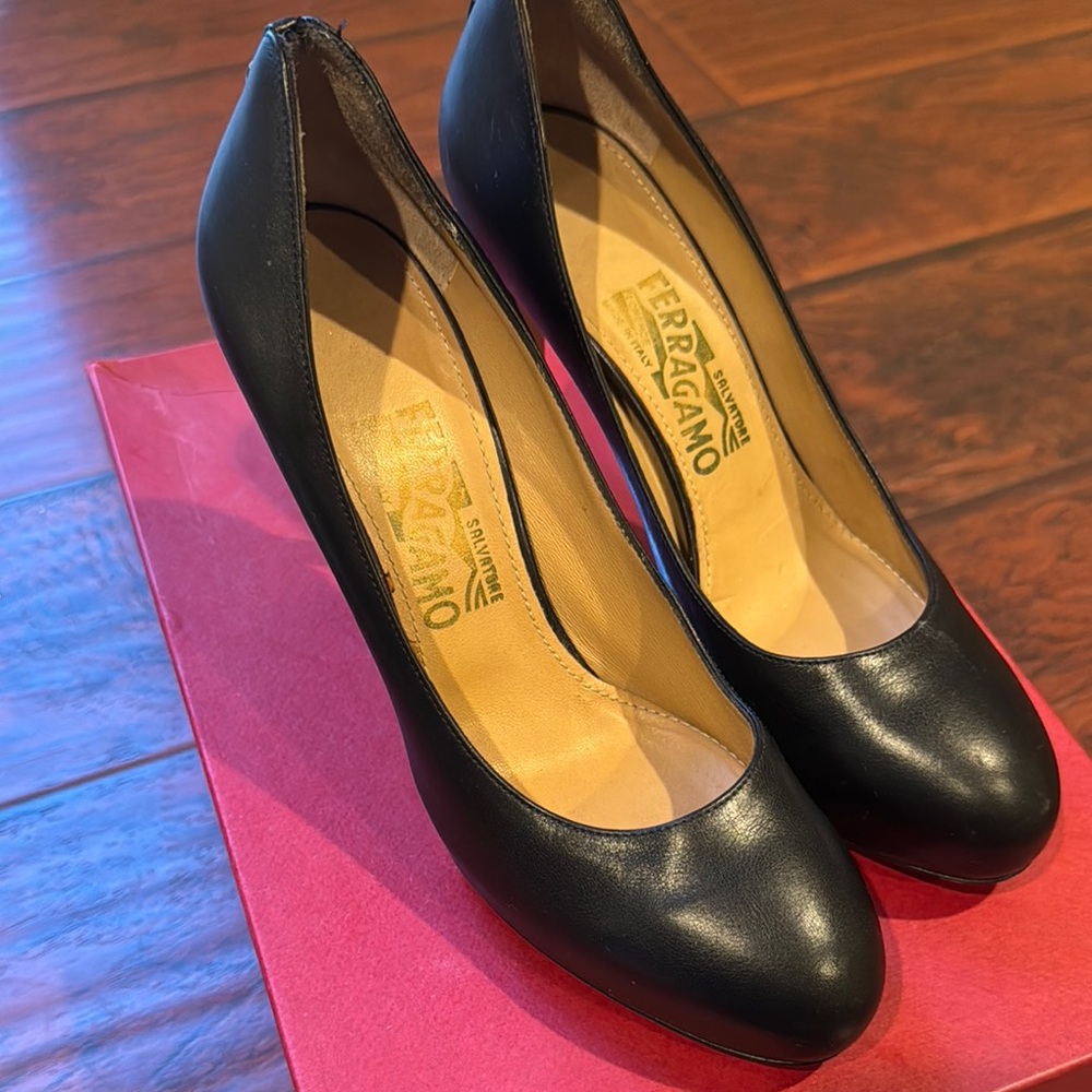 Salvatore Ferragamo Black Women's Shoes